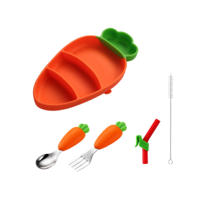 Carrot Baby Silicone Lunch Box2