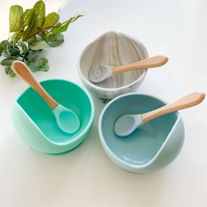 Silicone-Bowl-And-Spoon