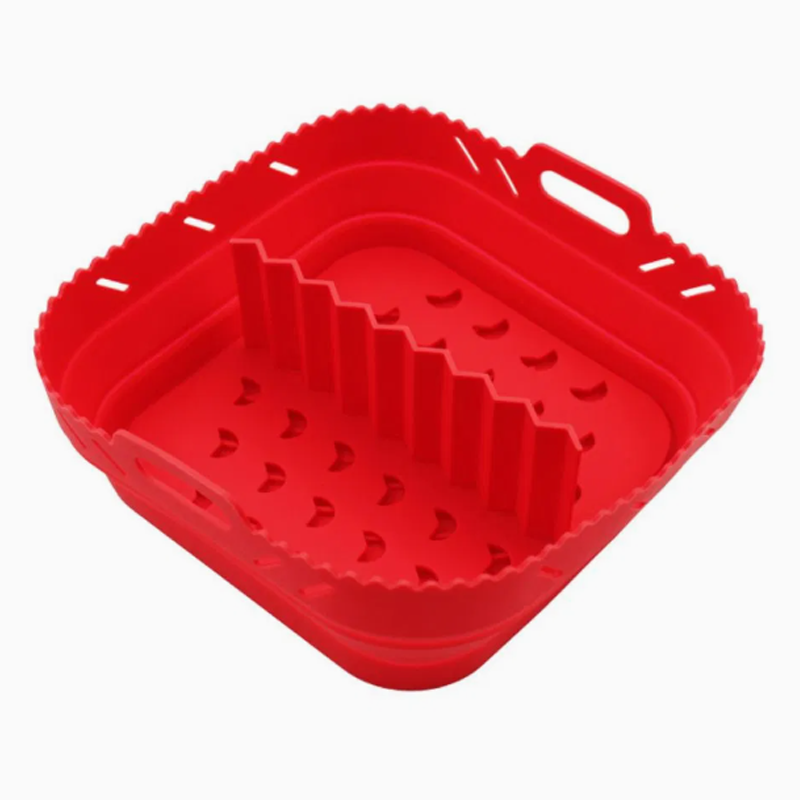 Silicone Air Fryer Liner Basket with Handles Supplier4