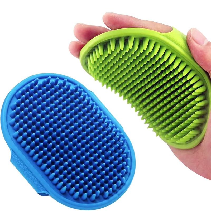 OEM Silicone Dog Shower Brush for Dog Bath Suppliers3
