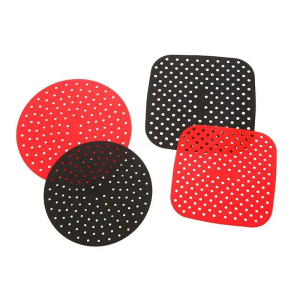 Custom Silicone Compression Molding Reusable Silicone Air Fryer Liners Factory1