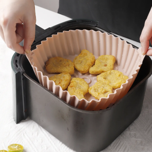 Customized Foldable Silicone Air Fryer Liners for Baking Kitchen Usage Manufacturers3