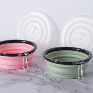 Customized Portable Silicone Pet Bowl for Dog & Cat Feeding Applications Suppliers3