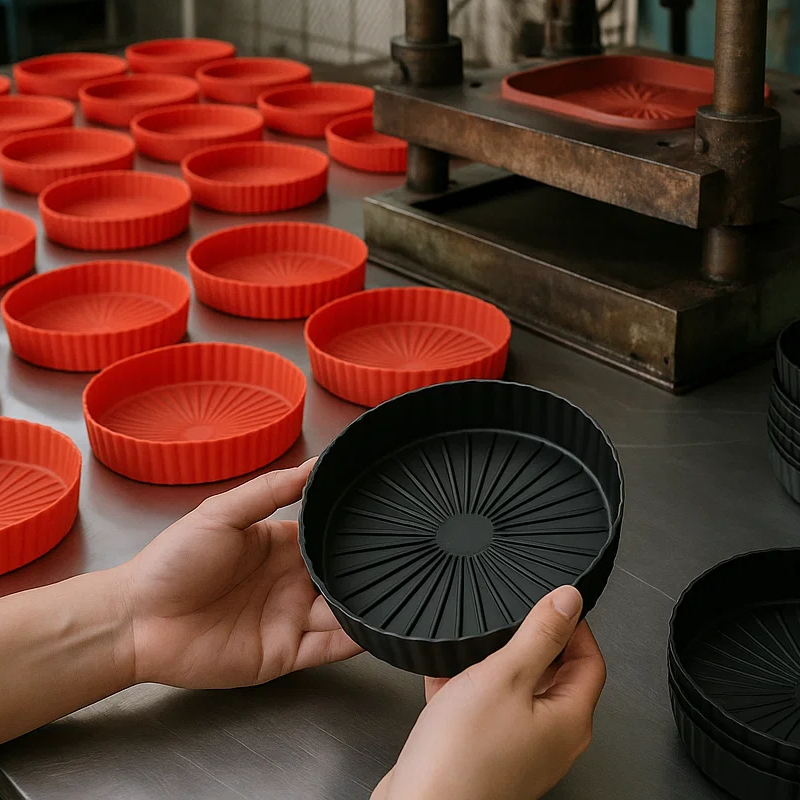 How We Produce and Personalize High-Quality Silicone Liners for Air Fryers and Ovens6