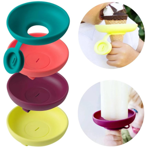 OEM Leak-Proof Silicone Ice Cream Popsicle Holder Stand Set Manufacturing1