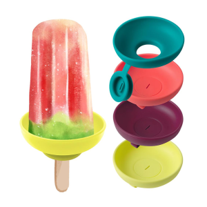 OEM Leak-Proof Silicone Ice Cream Popsicle Holder Stand Set Manufacturing2