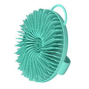 White Label Antimicrobial Silicone Body Scrubber Brush for Shower Accessories with Custom Logo Manufacturing4