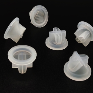 Custom Silicone Compression Molding FVMQ Silicone Small Duckbill Valve Manufacturing1