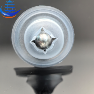 Customized LSR Injection Molding High Quality Cross Slit Silicone Rubber Flip Top Cap Dispensing Valves Factory2