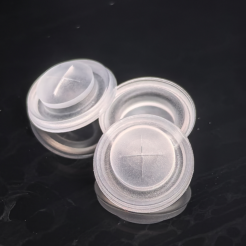 Customized Plastic Bottle Cap One Way Check Silicone Cross-Slit Valves In Bulk Order 1