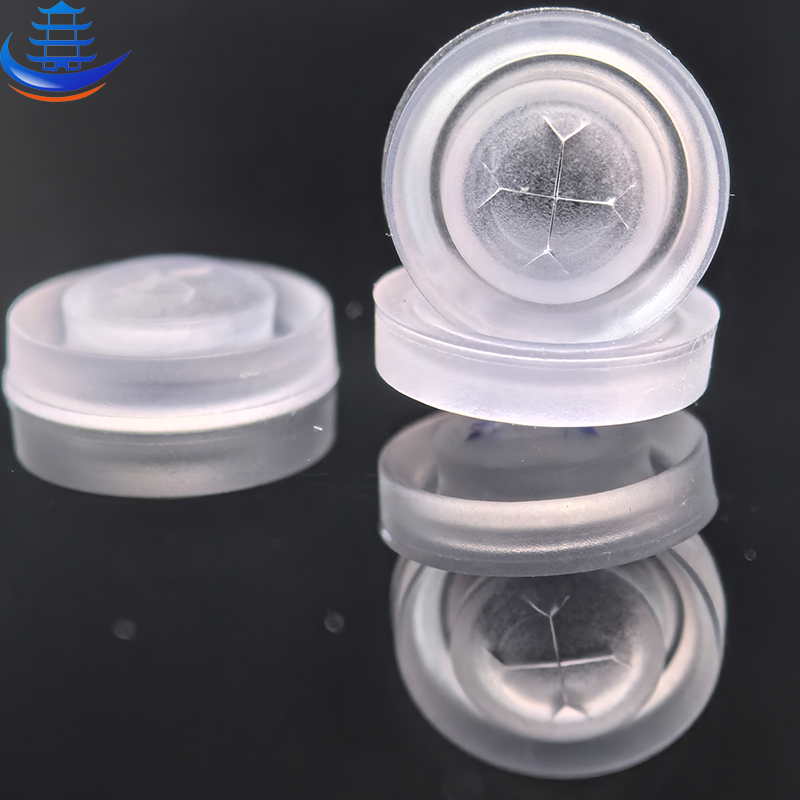 Customized Silicone One Way Cross Slit Valves for Leak Proof Dispensing Solutions with LSR Injection Molding Suppliers1