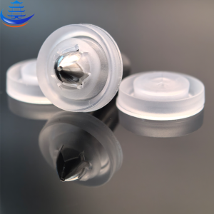 Customized Silicone One Way Cross Slit Valves for Leak Proof Dispensing Solutions with LSR Injection Molding Suppliers3