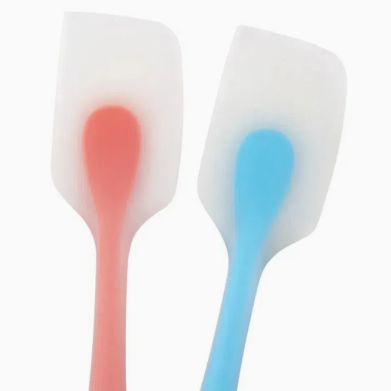 OEM Food Grade Non-Stick Heat Resistant Baking Cooking Silicone Spatulas with Custom Logo Service Factory1