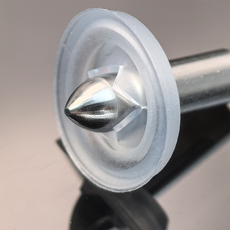 OEM Food Grade Silicone Rubber Miniature Cross Silicone Valves for Sauce Honey Squeeze Bottle Factory1