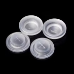 OEM Food Safe Silicone Rubber Check Valves With Cross Slit1