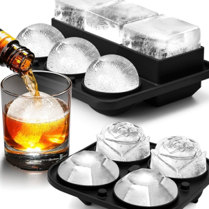 Customized Silicone Ice Cube Mold Trays for Cocktail Bar Or Iced Coffee Cup Manufacturers2