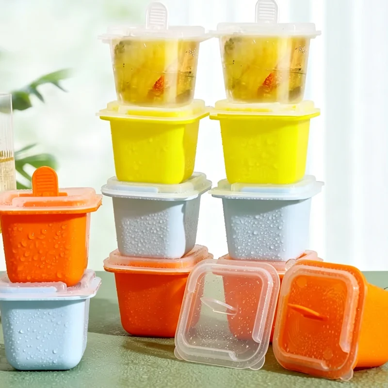 round silicone ice cube trays